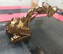 Puzzle 3D de Excavadora Minera Hitachi para Corte Láser