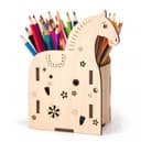Horse Desk Organizer 3D Puzzle Laser Cut Vector File