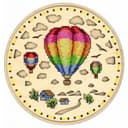 Archivo Vector de Globo Aerostático para Punto de Cruz y Láser