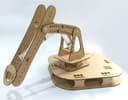Hydraulic Robot Arm DIY Project - Free Vector Laser Cut File