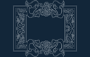 Design Vetorial de Moldura de Dragão Celta - Arquivo DXF