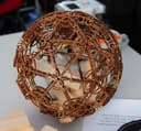 Esfera Geométrica Intrincada 3D Puzzle Archivo Vectorial para Laser Cut