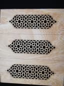 Islamic Geometric Lattice Panel Vector DXF File