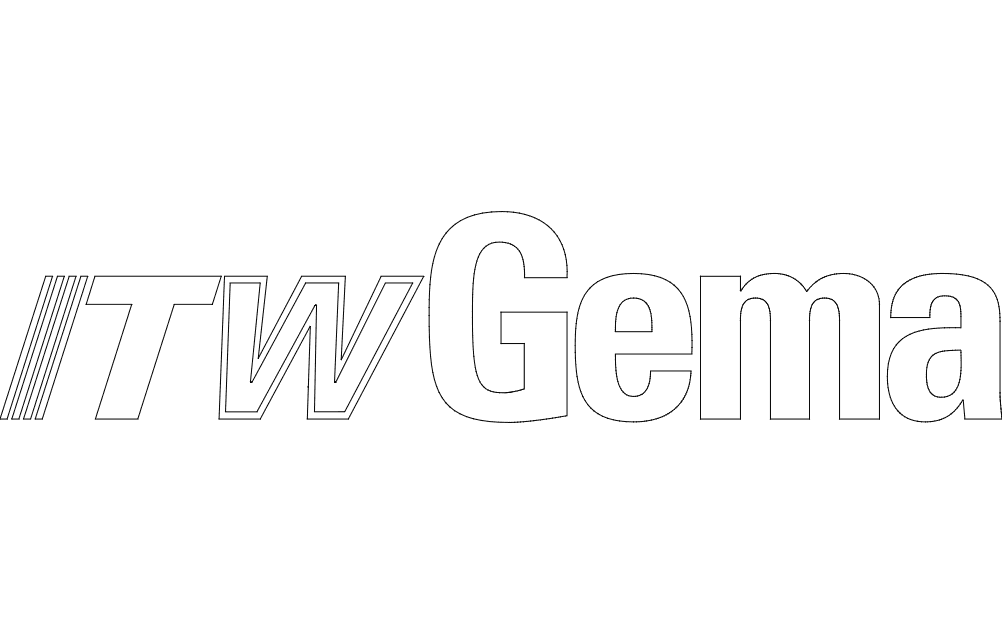 ITW Gema Logo Vector File for Laser Cutting (DXF)