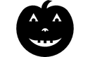 Jack-O'-Lantern Pumpkin Face Vector DXF File