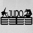 Soporte de Medallas de Judo Vector para Corte Láser