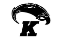 Vetor DXF do Logotipo do Gavião Kenton State para Corte a Laser