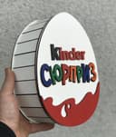 Archivo Vectorial para Corte Láser Caja Kinder Sorpresa