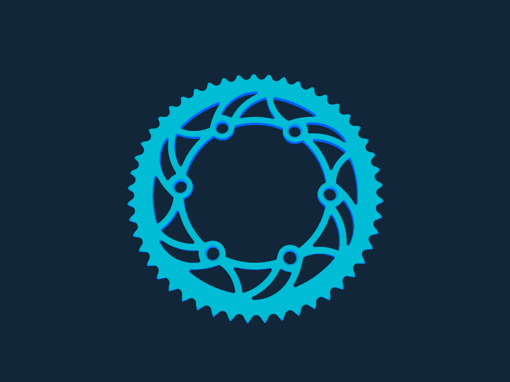KTM Motorcycle Rear Sprocket Vector Design for Laser Cutting