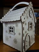 Arquivo Vetorial de Caixa de Doces Casa do Rato para Laser Cut
