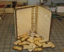 Laser Cut Domino Set with Storage Box Vector File