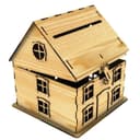 Archivo Vectorial de Casa Alcancía y Porta Tarjetas Laser Cut