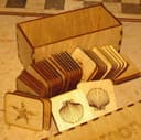Laser Cut Memory Matching Game with Box Vector File