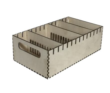 Caja Organizadora Modular de Corte Láser Archivo SVG