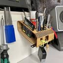 Organizador de Pared de Madera para Corte Láser - Archivo SVG