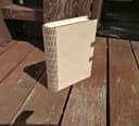 Laser Cut Wooden Book Box with Flexible Spine SVG File