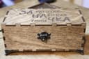 Laser Cut Wooden Keepsake Box Vector File