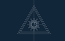 Laser Warning Hazard Symbol Vector DXF File for CNC