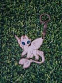 Archivo Vectorial para Corte Láser Llavero Dragón Light Fury