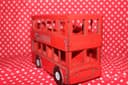 London Double Decker Bus 3D Puzzle Laser Cut DXF File