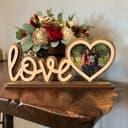 Love Heart Picture Frame Laser Cut Vector Design