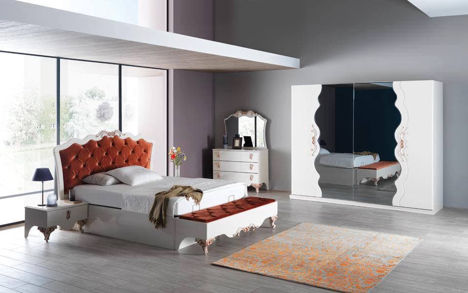 Luxury Bedroom Furniture Set CNC Vector Files (DXF)