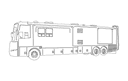 Diseño Vectorial de Autocaravana de Lujo para Corte Láser DXF