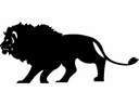 Majestic Walking Lion Vector Design - Free DXF File for CNC