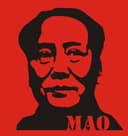 Design Vetor de Retrato de Mao Zedong para Corte a Laser
