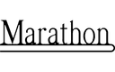 Archivo Vectorial de Letrero Marathon para Corte Láser CNC