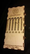 Mechanical Addiator Slide Calculator Vector File for Laser Cutting