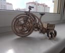 Rompecabezas 3D de Bicicleta Mecánica para Corte Láser - Archivos Gratis