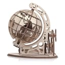 Mechanical Rotating World Globe 3D Puzzle Laser Cut File