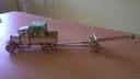 Military Truck with Artillery Trailer 3D Puzzle Laser Cut Vector