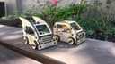 Mini Coches de Juguete para Minifiguras Archivo Vectorial
