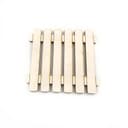 Miniature Wooden Fence Vector File for Laser Cutting