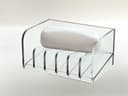 Minimalist Acrylic Soap Holder Vector File for Laser Cutting