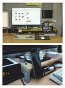 Soporte de Monitor Minimalista para Corte Láser DXF