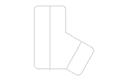 Minimalist Desktop Pen Holder Vector Template DXF