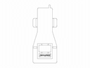Suporte Minimalista de Mesa para Celular Vetor DXF para Corte a Laser