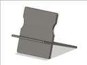 Soporte Minimalista para Tablet y Celular - Archivo SVG