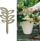 Minimalist Leaf Plant Trellis Vector for Laser Cutting (SVG/DXF)