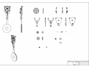 Minimalist Mechanical Pendulum Clock DXF Vector File