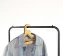 Minimalist Mountain Peak Clothes Hanger Laser Cut DXF File