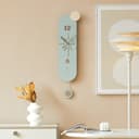 Minimalist Pendulum Wall Clock Vector File for Laser Cutting