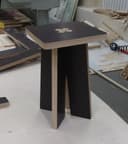 Projeto de Banqueta em Compensado para CNC (DXF)
