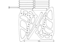 Design de Cadeira de Balanço Minimalista para Corte a Laser DXF