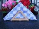 Minimalist Triangle Napkin Holder Laser Cut Vector File
