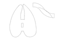 Minimalist Wall Hook Vector Design DXF File for CNC