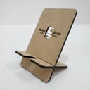 Minimalist Wooden Phone Stand Laser Cut Vector File